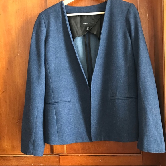 Adrienne Vittadini blue blazer - Picture 1 of 7